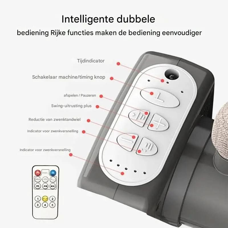 Berceau Balançoire avec Moustiquaire | Lit & Aire de Jeu pour Nouveau-Né