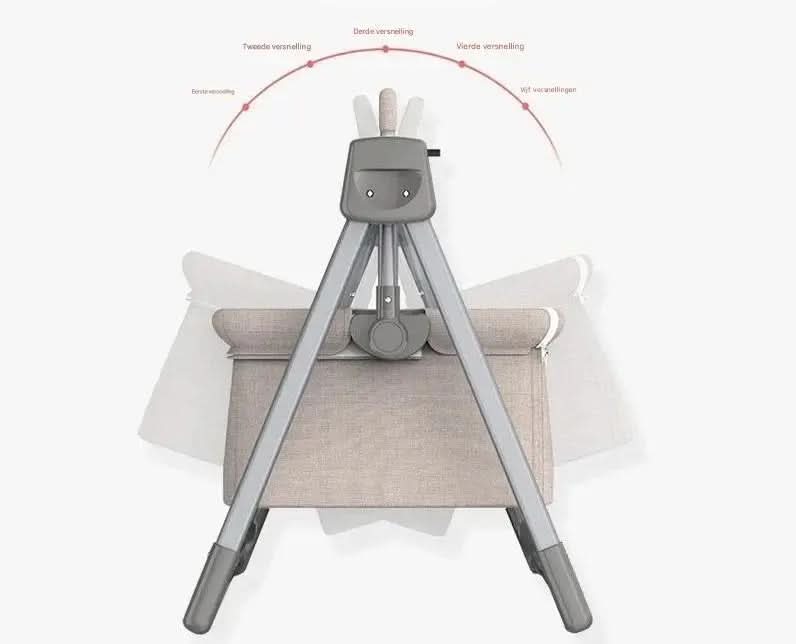 Berceau Balançoire avec Moustiquaire | Lit & Aire de Jeu pour Nouveau-Né